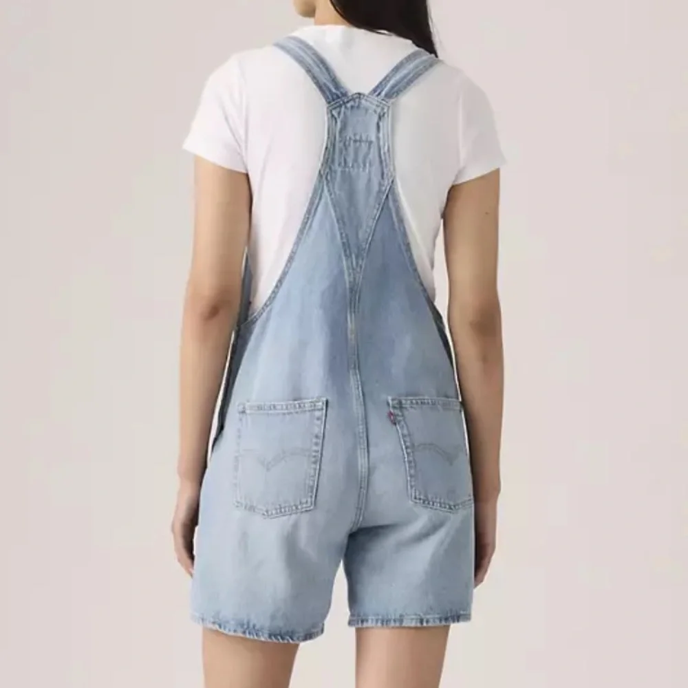 Levi's  Blue Denim Overalls - Picture 9 of 14